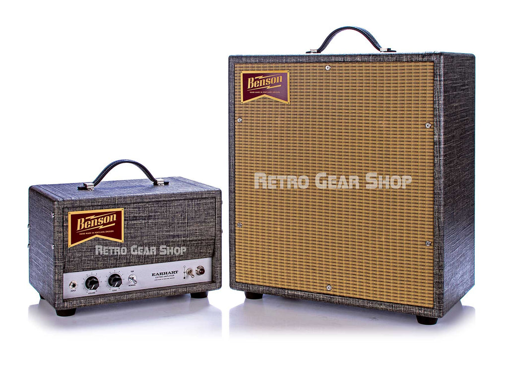 Benson Amps Earhart Head Night Moves 1x12 Cabinet Wheat Grill