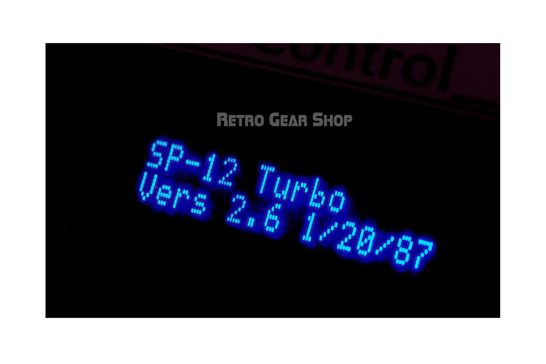 Emu SP-12 Turbo Custom Upgrades Noritake Blue VFD Display Screen