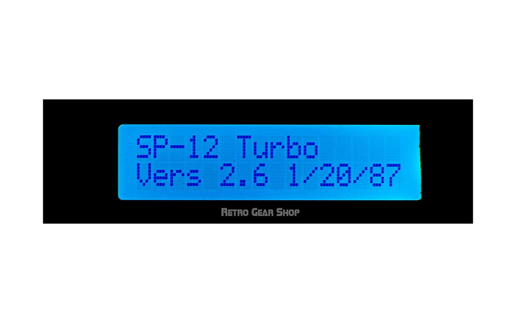 E-Mu SP-12 Turbo Custom Upgrades New Bright Screen Display