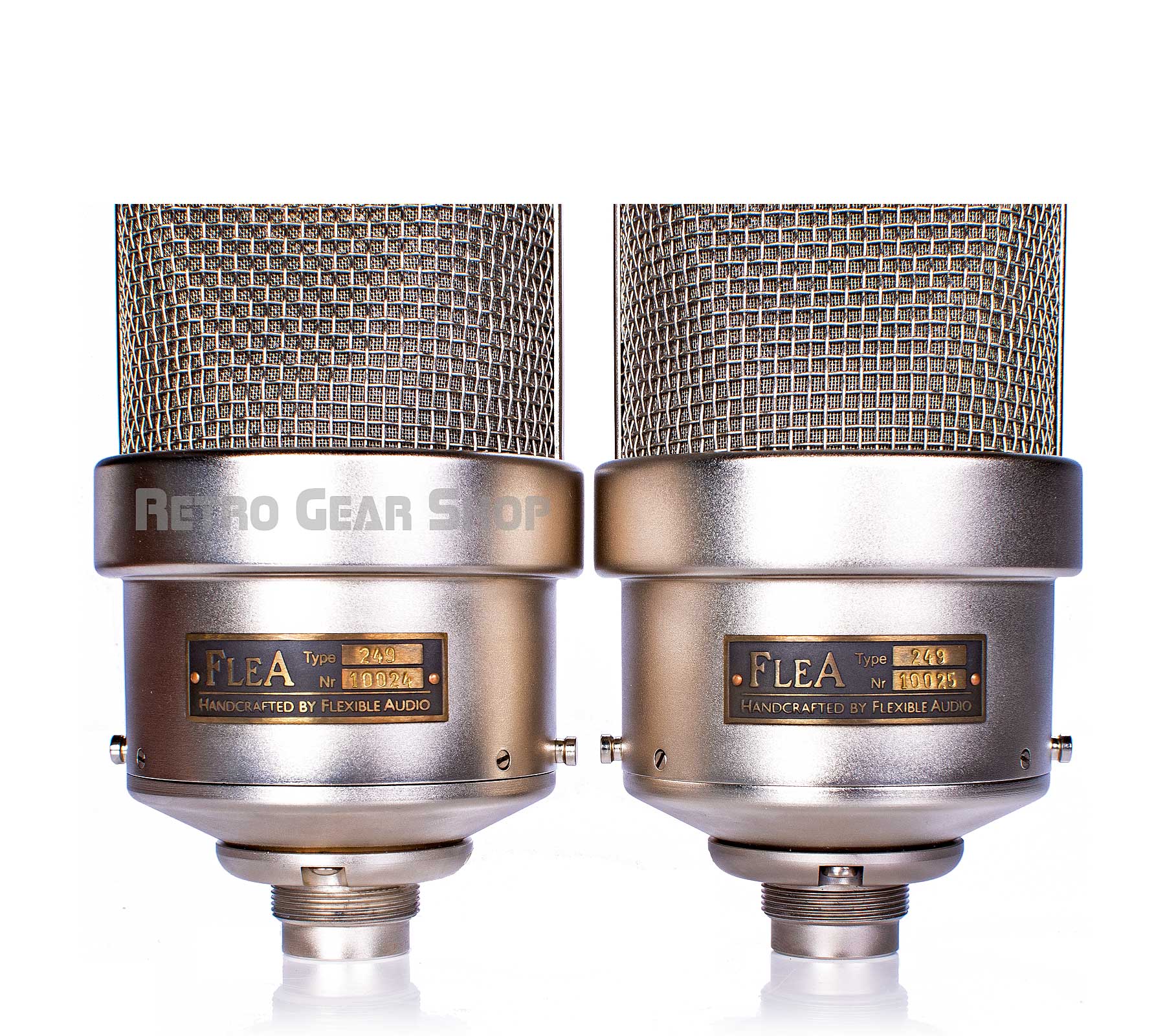 FLEA Microphones 49 Sequential Stereo Matched Pair Rear