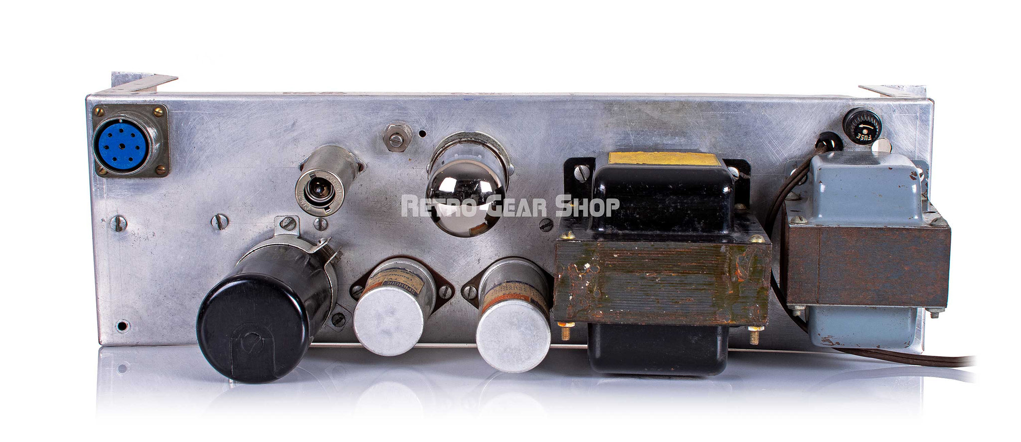 Daniel N. Flickinger 226-7 Prototype 226-9 Rare Vintage Analog Tube Limiter Compressor PSU Rear