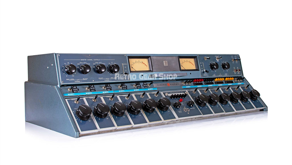 General Electric 4BC31B1 Germanium Tube Analog Sidecar Mixer Console Monaural Stereo Custom PSU Vintage Rare 2