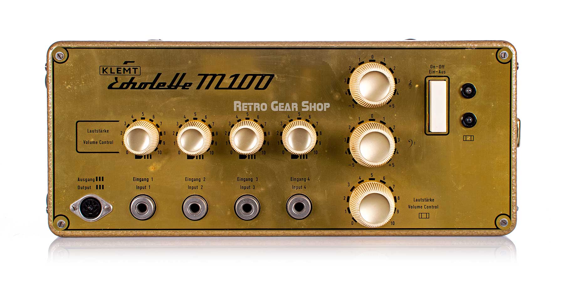 Klemt Echolette NG51 Tape Delay M100 Amp Transistor Tube Amp