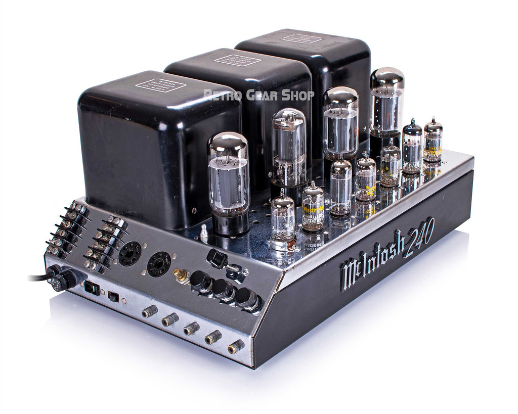 McIntosh MC-240 Rare Vintage Vacuum Tube Power Amp