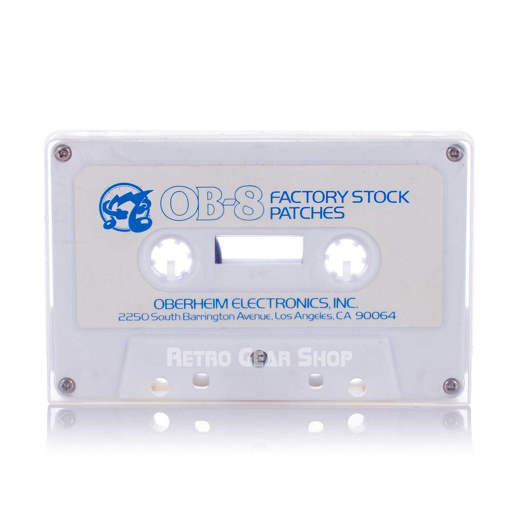 Oberheim OB-8 Synth Patches Cassette