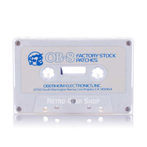 Oberheim OB-8 Synth Patches Cassette