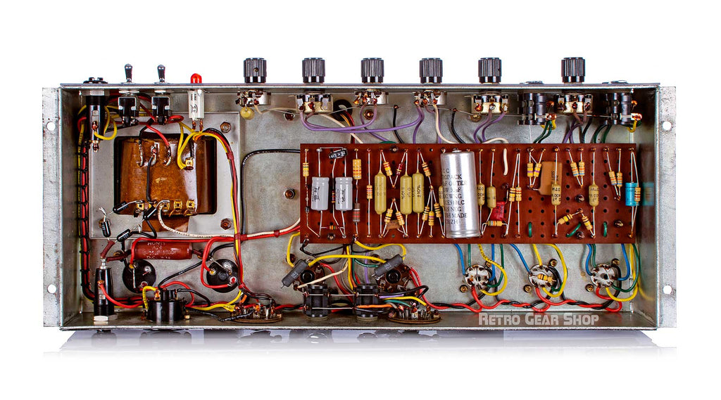 Park Amplifiers Head 75 Small Box Bass Circuit 1969 Internals Bottom