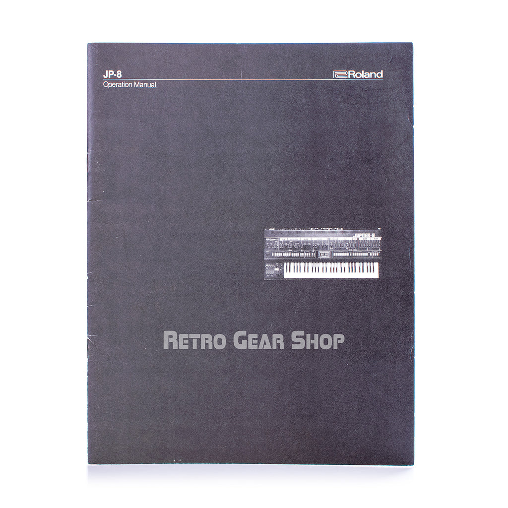 Roland Jupiter-8 JP8 Encore Midi Original Manual