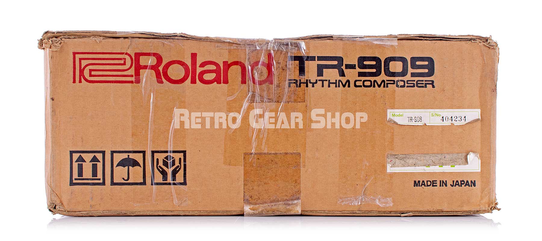 Roland TR-909 + Original Box Front