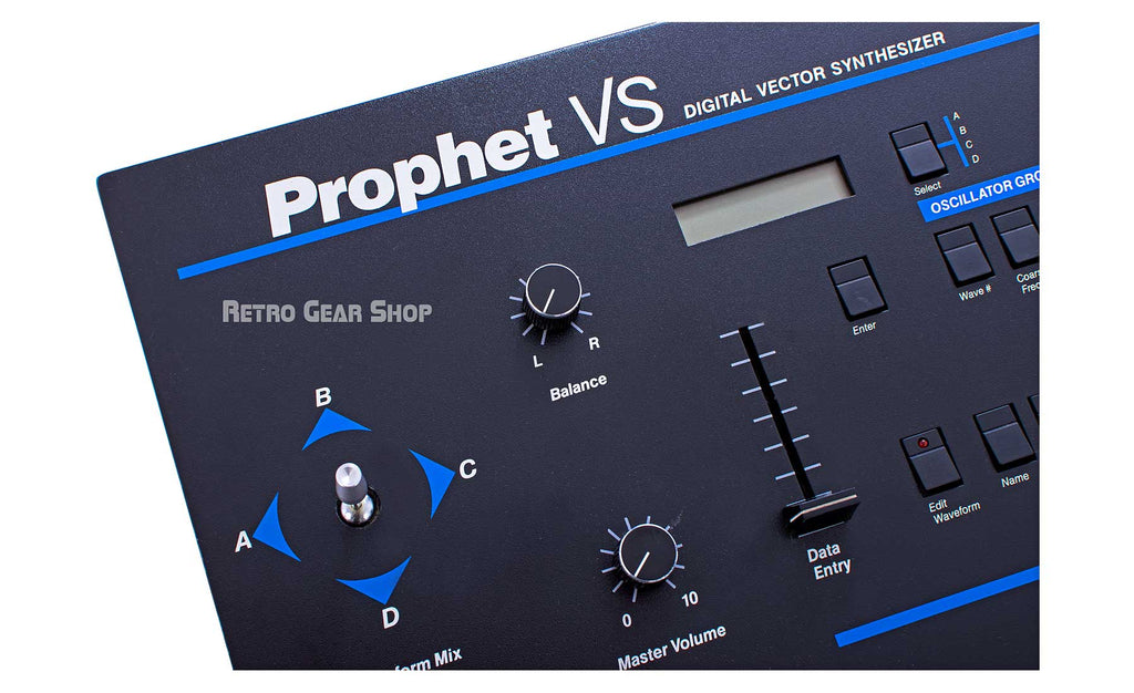 Sequential Circuits Prophet VS Keyboard Rare Vintage Analog Digital Synthesizer SCI