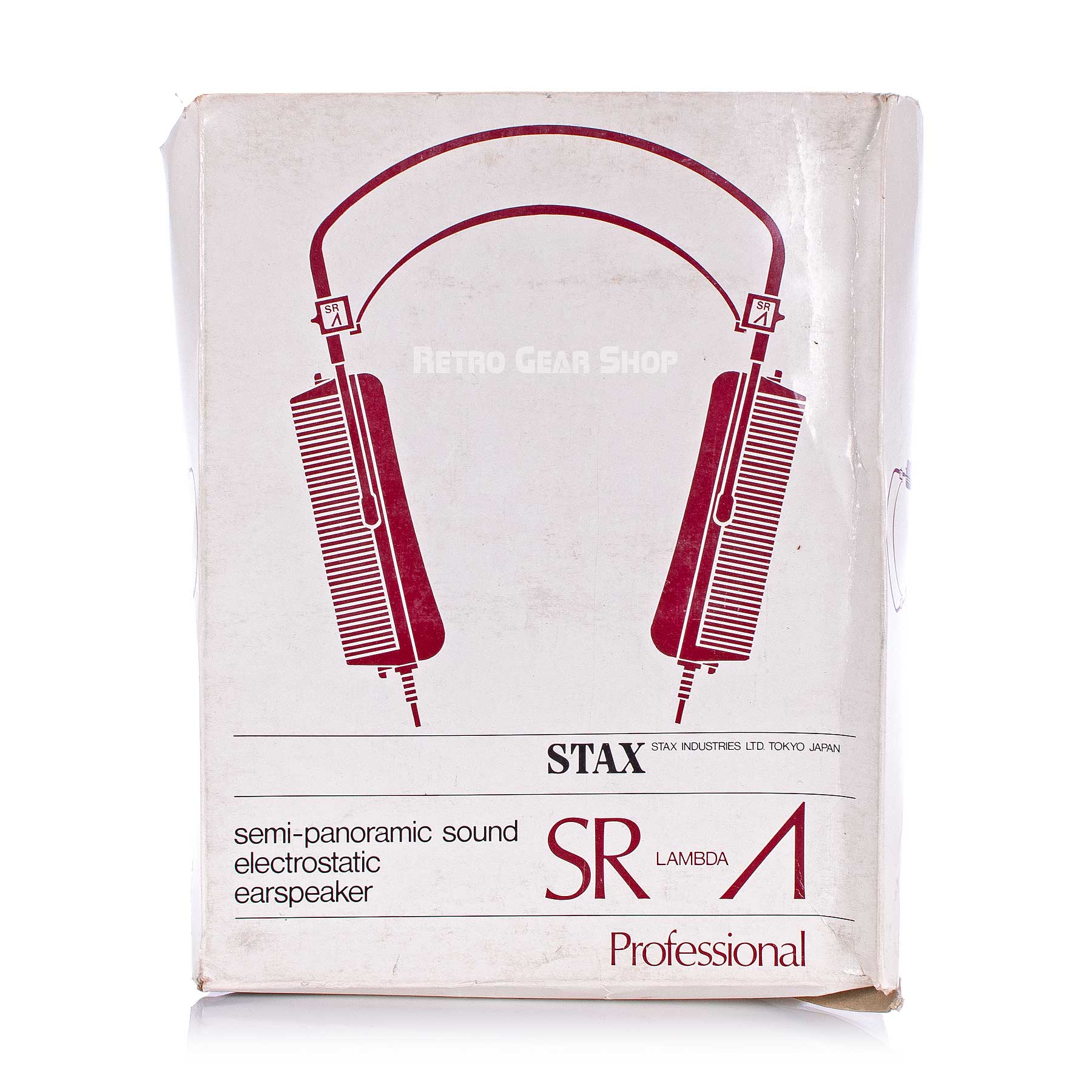 Stax SR Lamda Professional Headphones Semi-panoramic Electrostatic