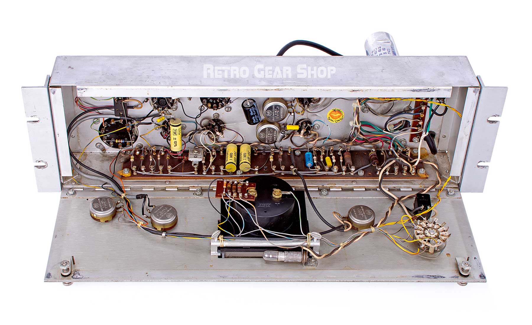 Teletronix LA-2A Vintage Internals Capacitors Resistors