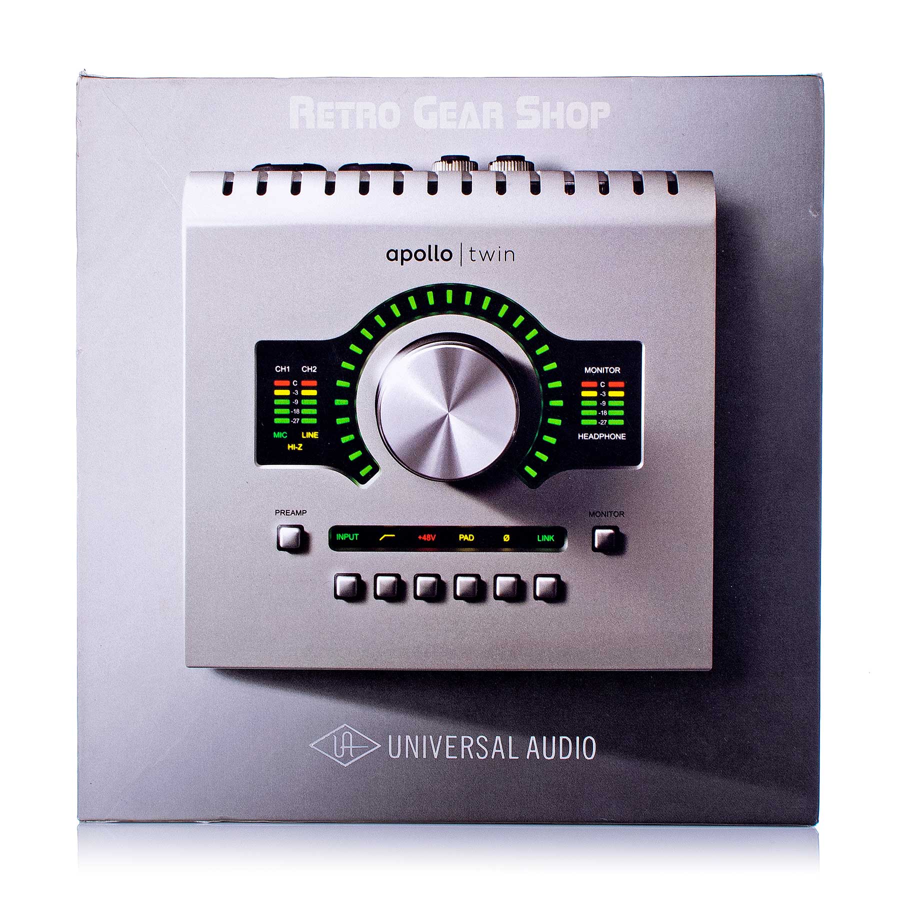 Universal Audio Apollo Twin Duo Audio Interface AD/DA Converter