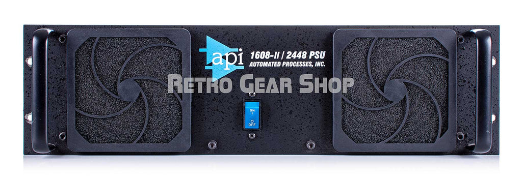 API 1608-II 16 Channel Recording Console Power Supply Front