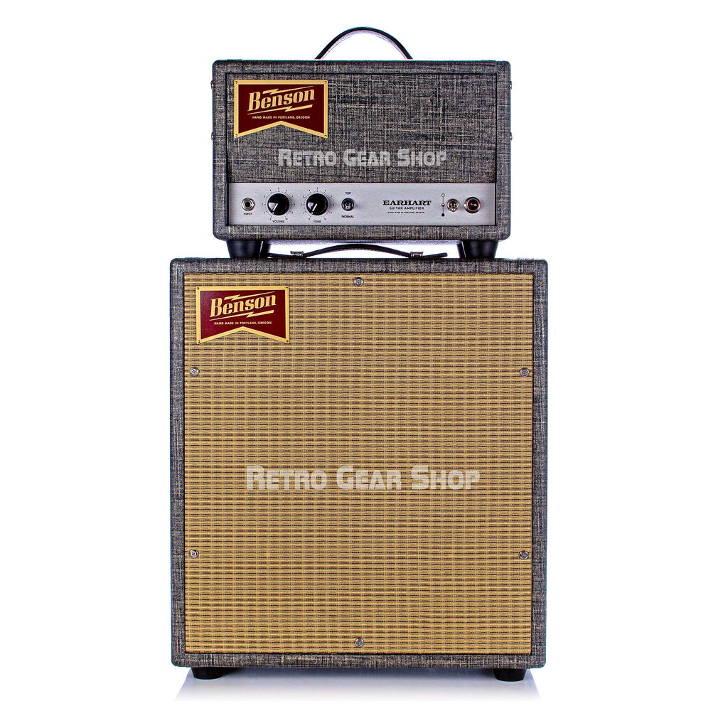 Benson Amps Earhart Head Night Moves 1x12 Cab Wheat Grill