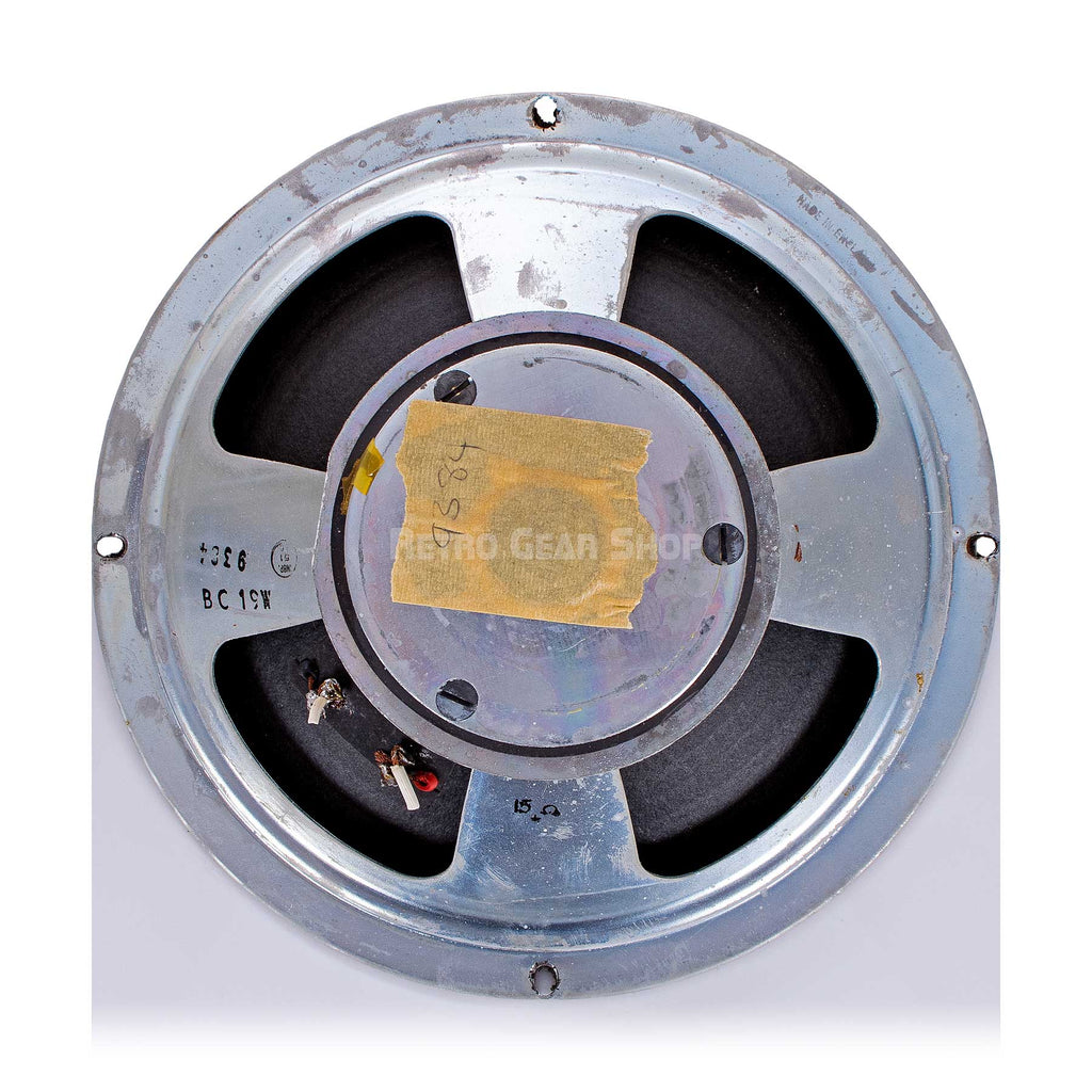 Celestion 1x10 Bass Guitar Speaker Rear