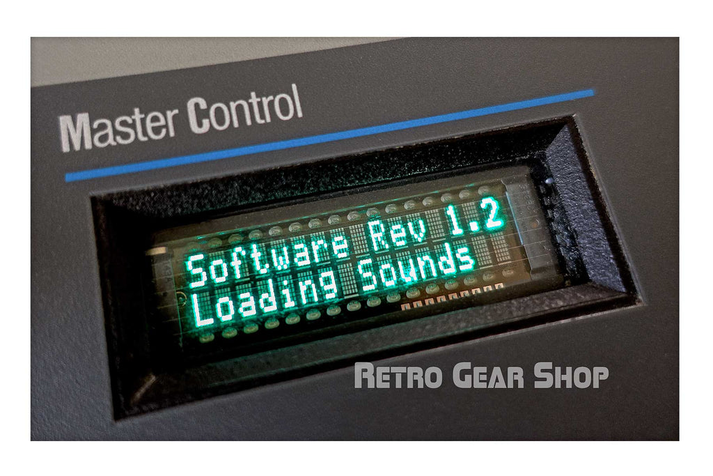 E-Mu SP-1200 Reissue Upgraded Screen