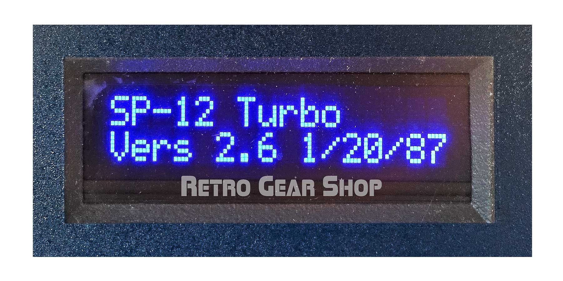 E-Mu SP-12 Turbo Upgraded Screen V2.6 1/20/87