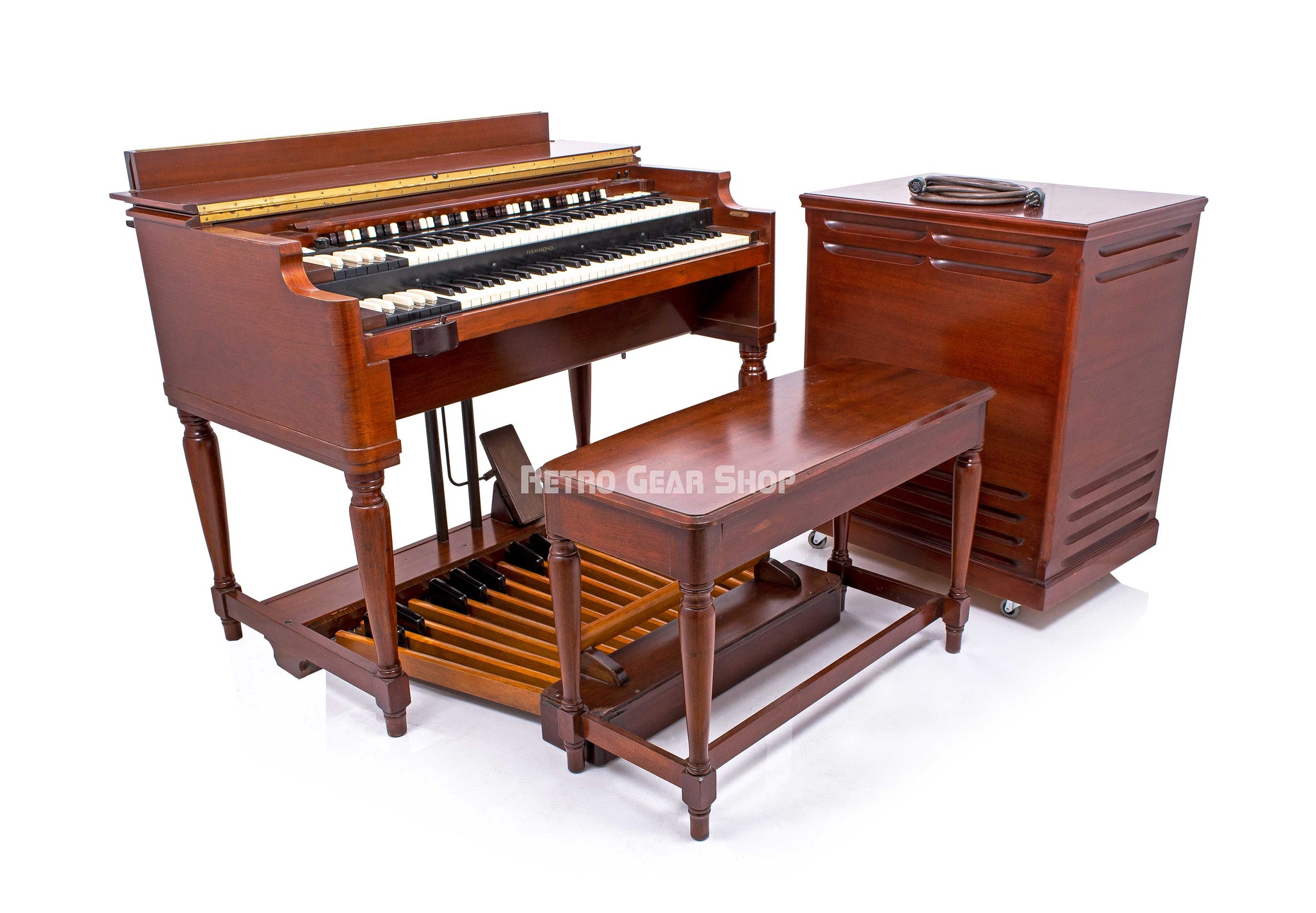 Hammond B3 + Leslie Model 47 + Bench + Pedals Vintage Rare Organ