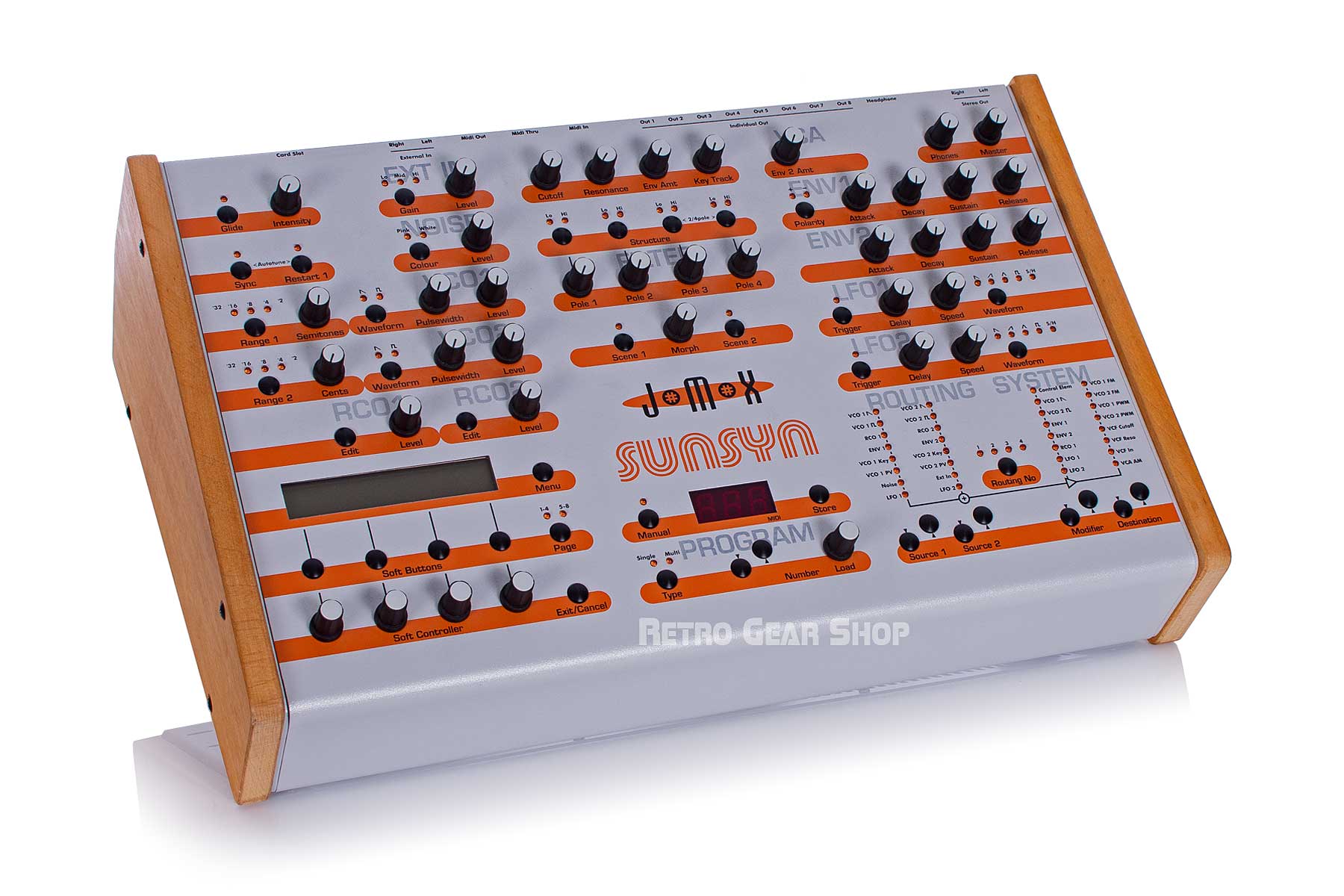Jomox Sunsyn Rare Vintage Analog Polyphonic 8 voice synthesizer