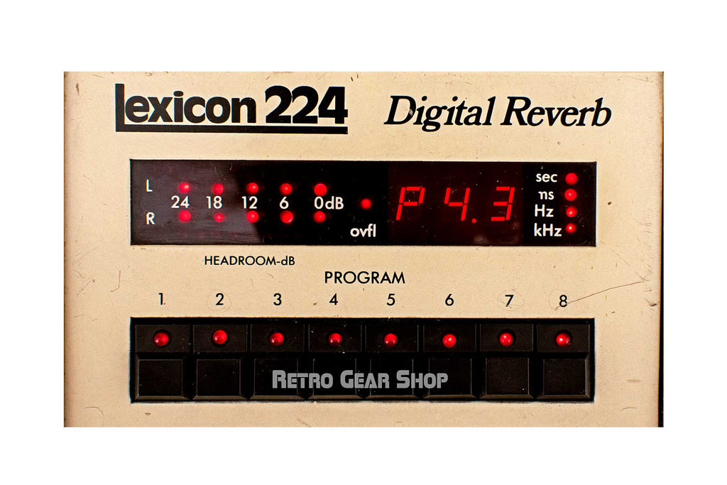 Lexicon 224 Larc Screen