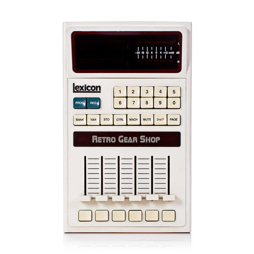 Lexicon 480L V4.10 + Sampling Card LARC Remote Front