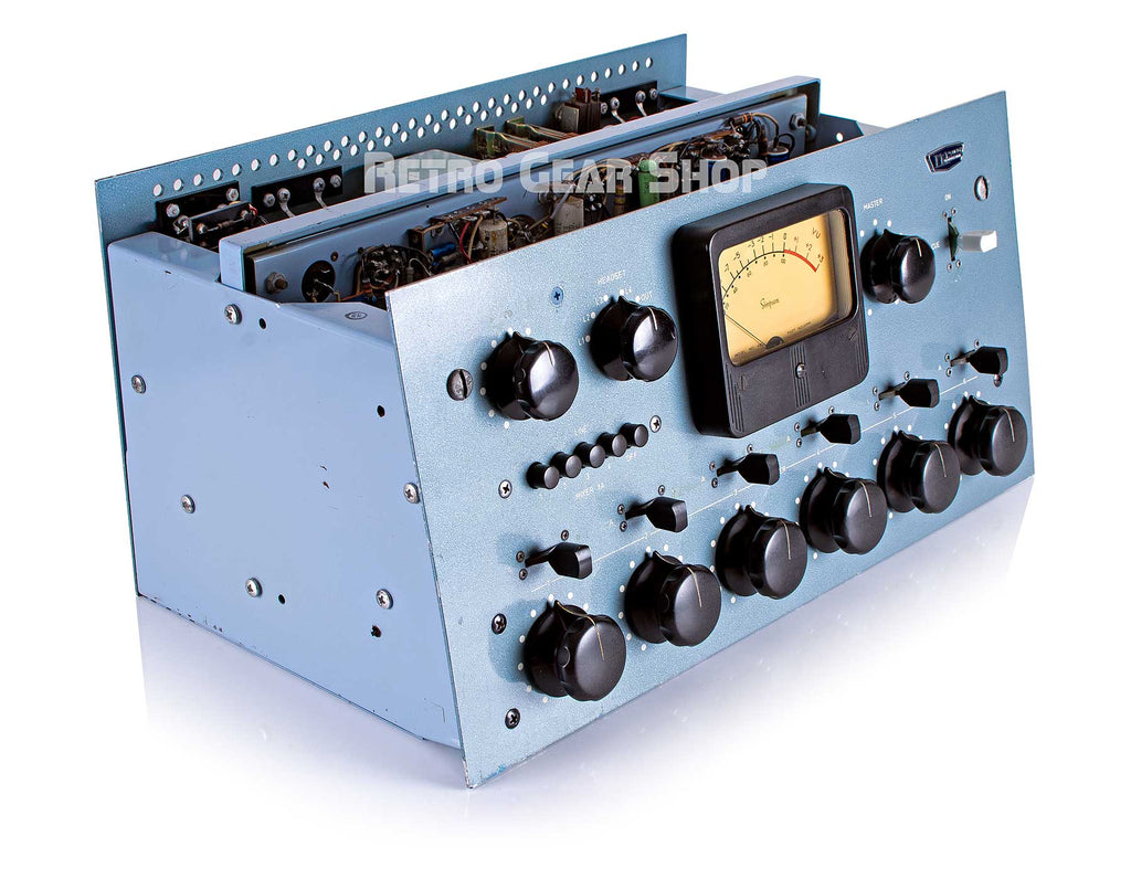 McCurdy PE 1000A Six Channel Remote Tube Mixer Portable Console PSU Vintage Rare