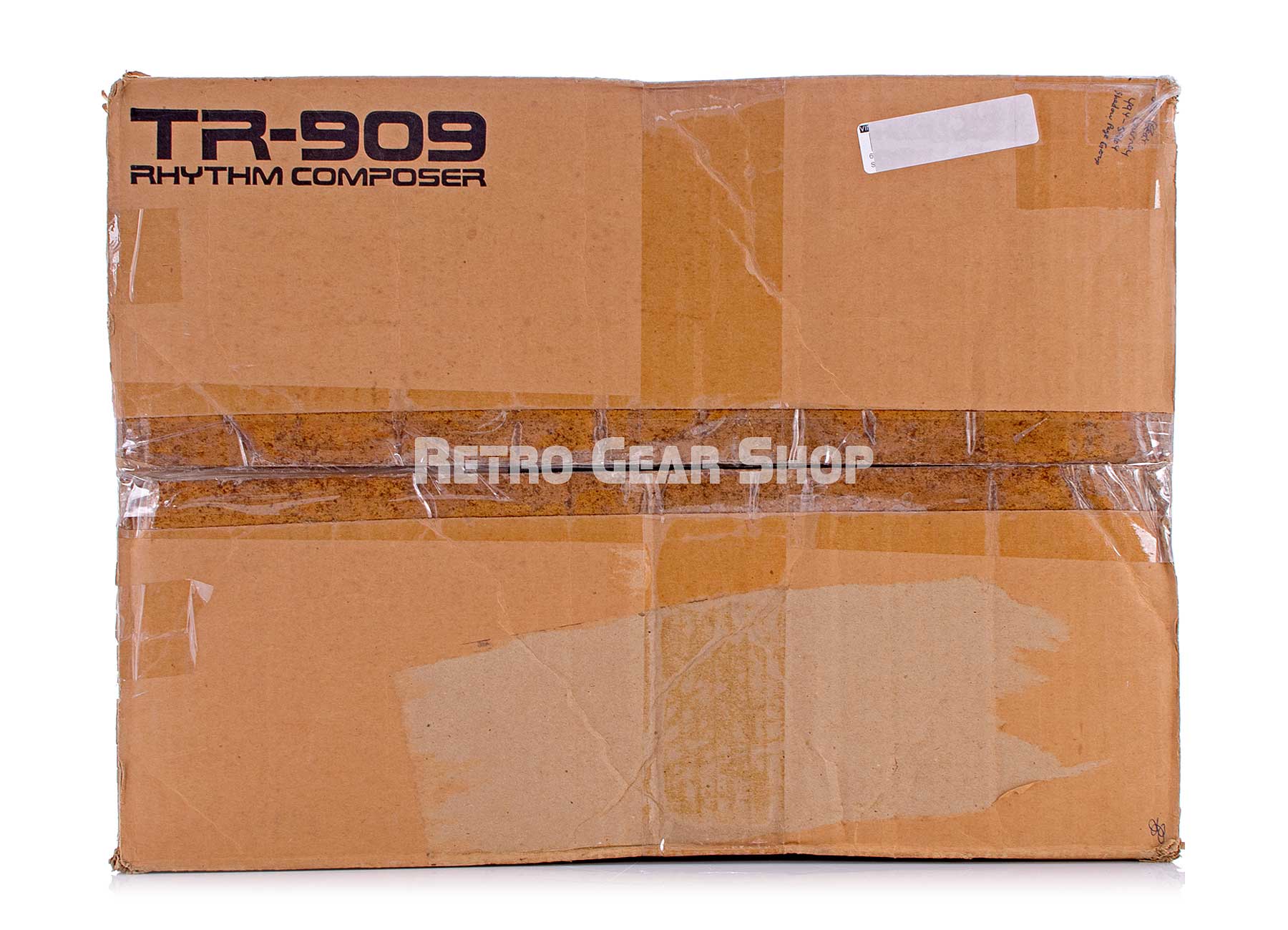 邦楽 RYTHEM COMPLETE BOX Roland TR-909 + Original Box Rare Vintage Drum Machine Rhythm
