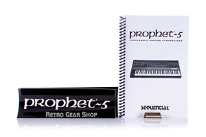Sequential Prophet 5 Reissue Desktop Manual Extras
