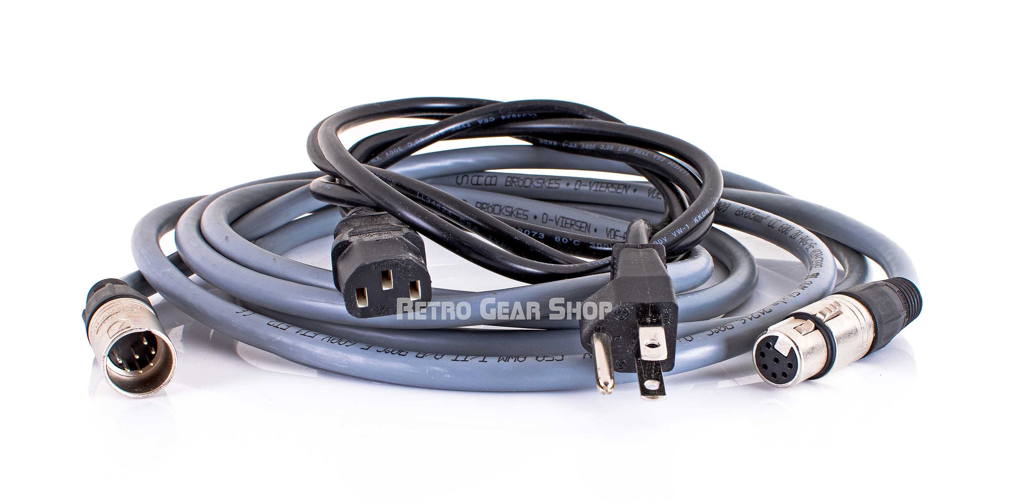Shadow Hills Power Supply Power Cables