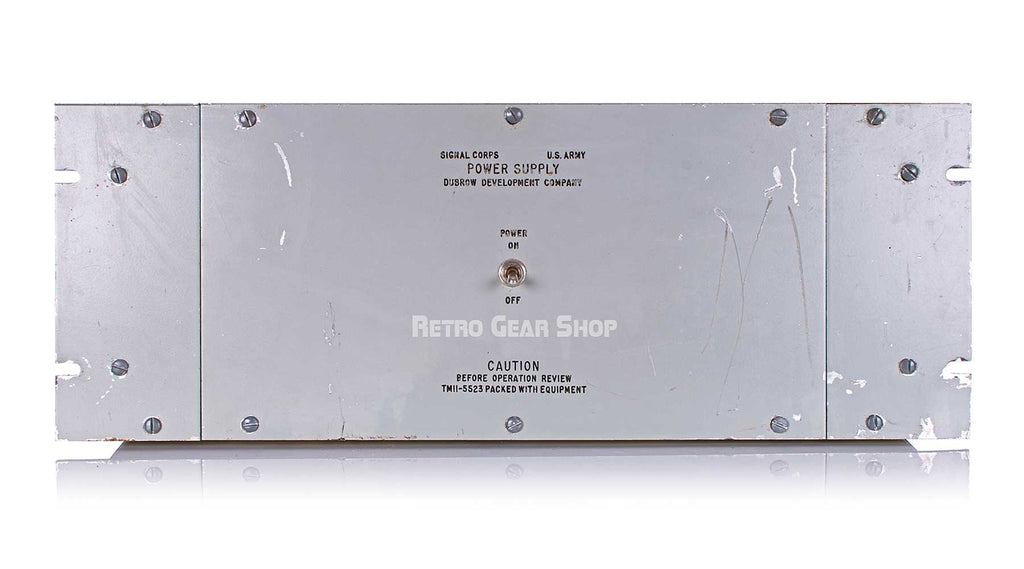 Signal Corps AF Amplifier AM-186A/FR Bottom Front