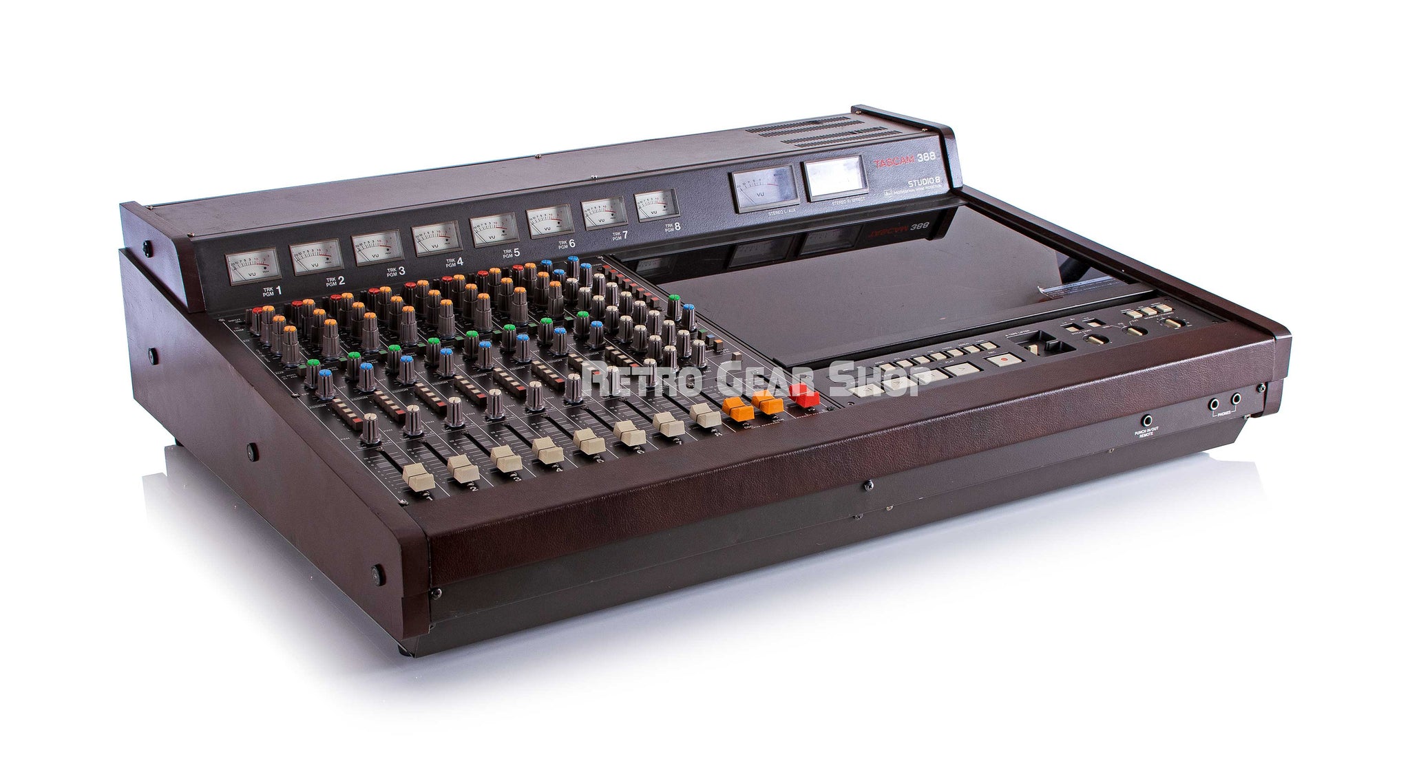 Tascam 388 Studio 8 1/4 8-Track Tape Recorder with Mixer Rare Vintage –  Retro Gear Shop