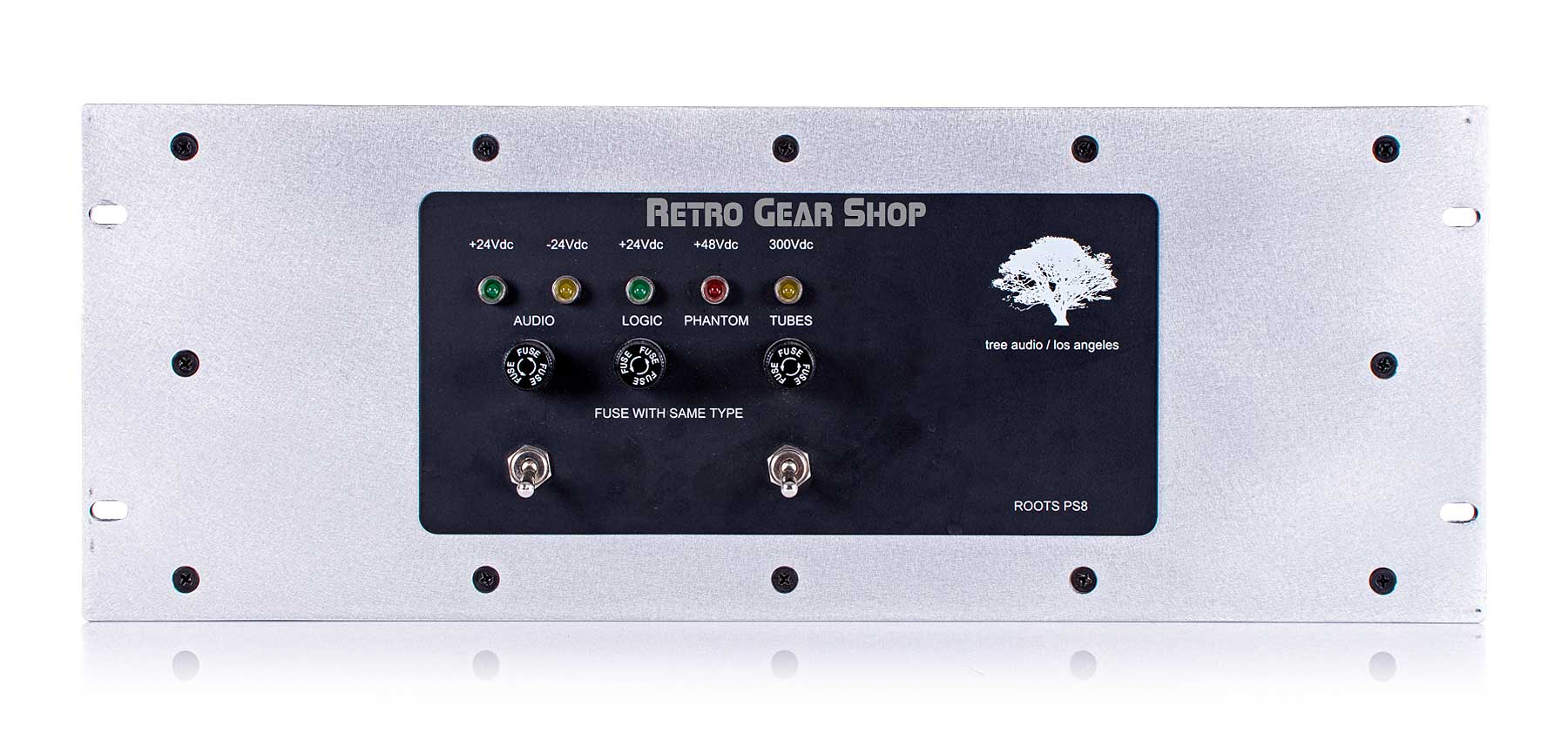 Tree Audio Roots Console Sidecar 8 Channel Power Supply Front