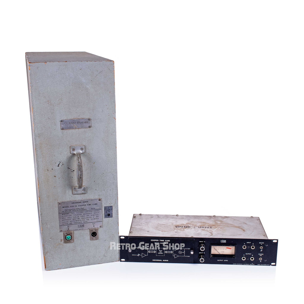 Urei Universal Audio Cooper Time Cube Rare Vintage Analog Delay Effect Acoustic External Box