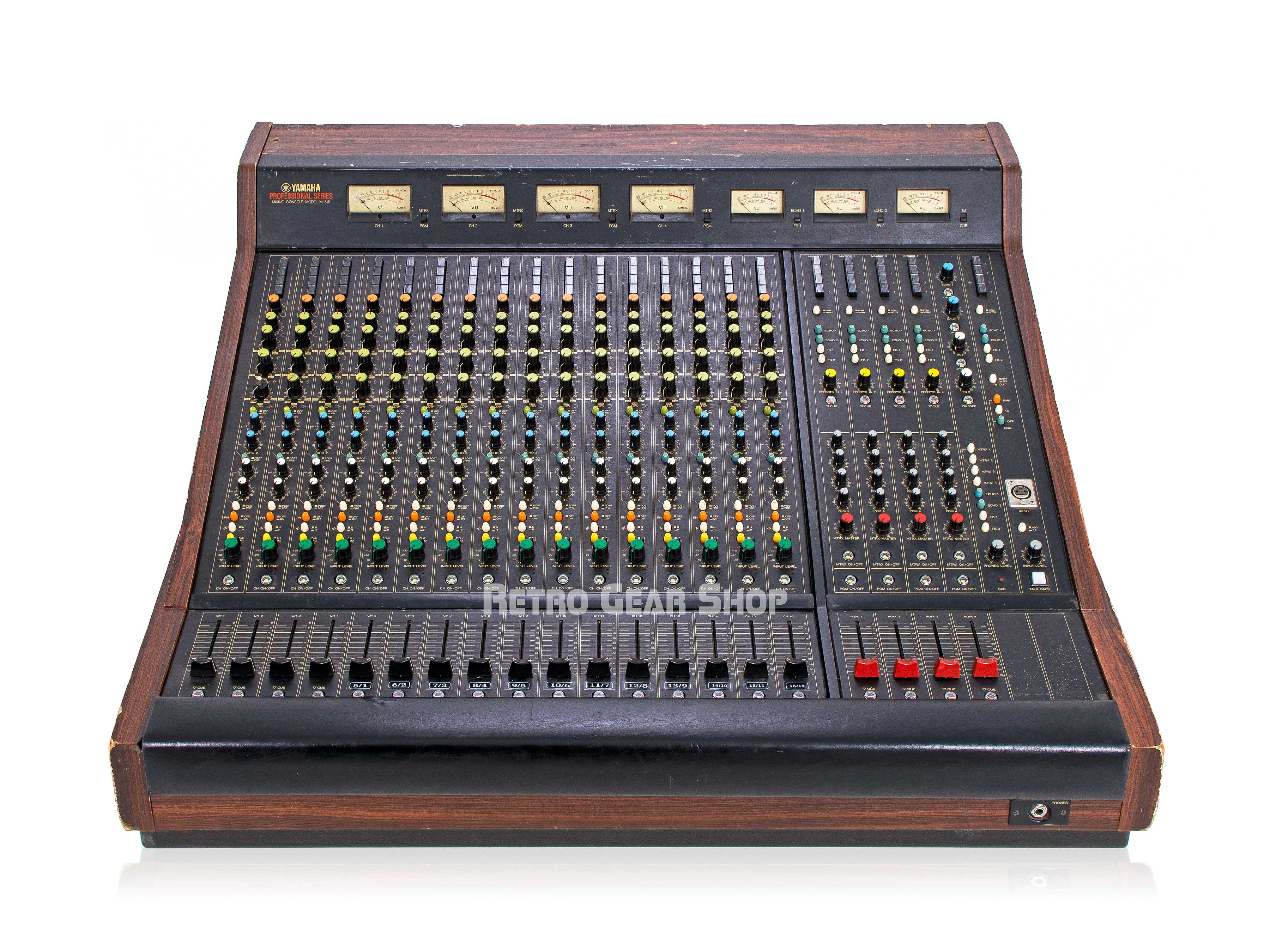 Yamaha Model M1516 Mixing Console Discrete Opamps Vintage Rare