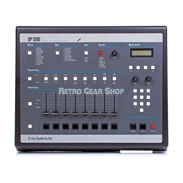 E-Mu SP-1200 Reissue Vintage Rare Sampler Drum Machine Emu SP1200