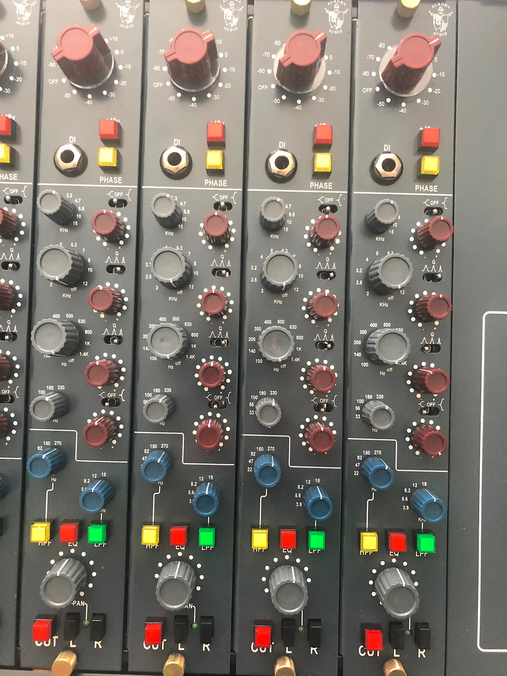 Aurora Audio Sidecar Console + Monitoring + Inserts