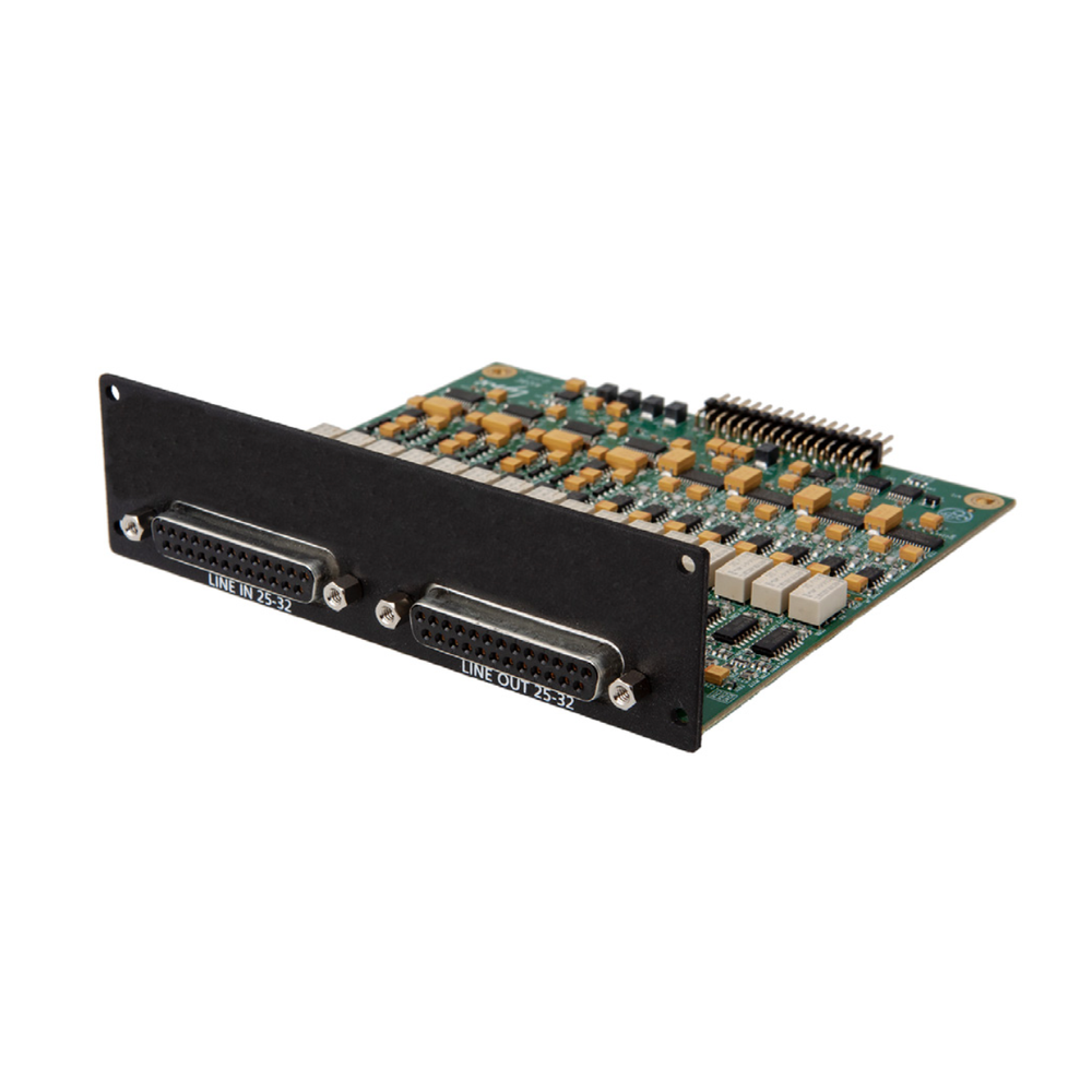 Lynx Aurora(n) 8-Channel Analog Line In/Out Module ANAIO8E